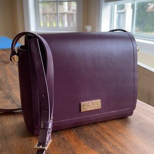 Kat Spade crossbody bag burgundy